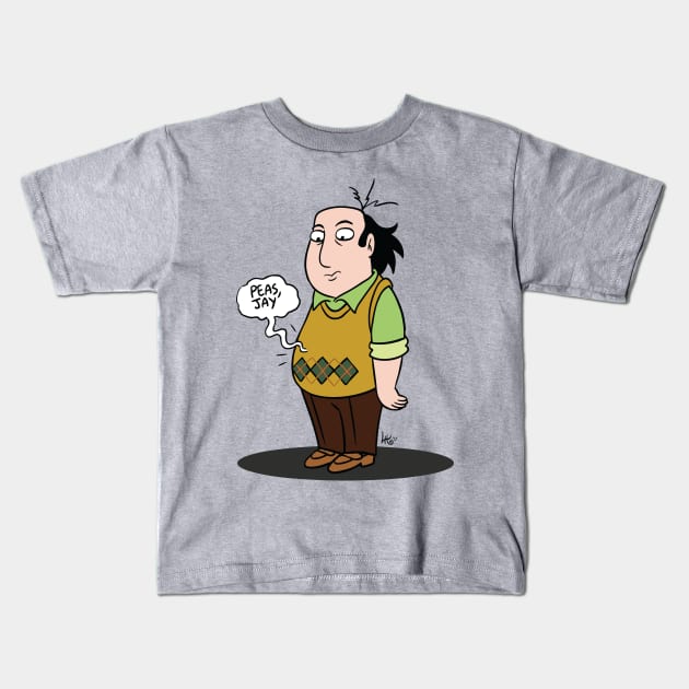 The Critic - peas, Jay Kids T-Shirt by VictorianClam